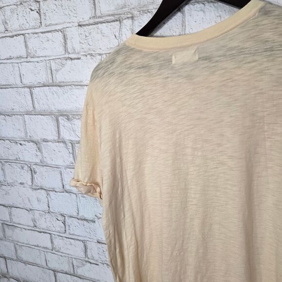 Maurices light yellow short sleeve tee - Picture 9 of 10